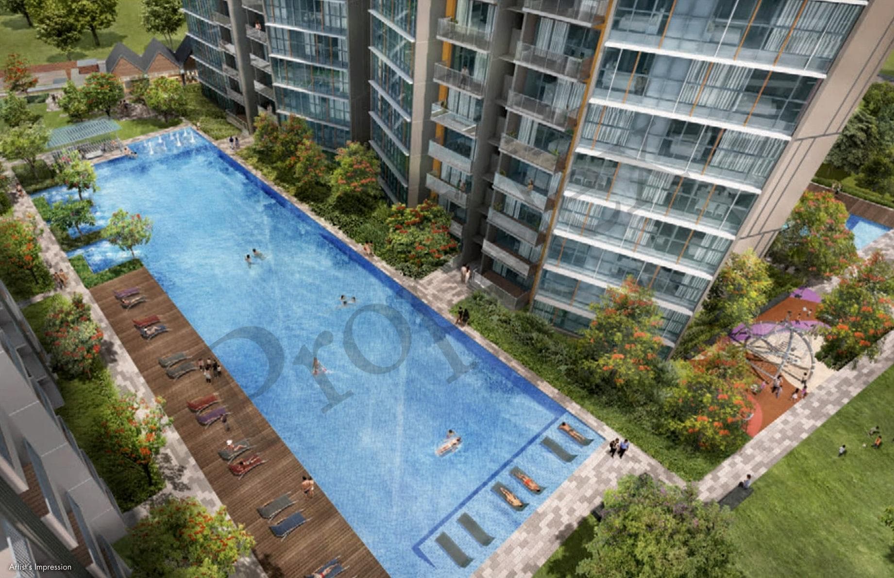 Sims Urban Oasis overview