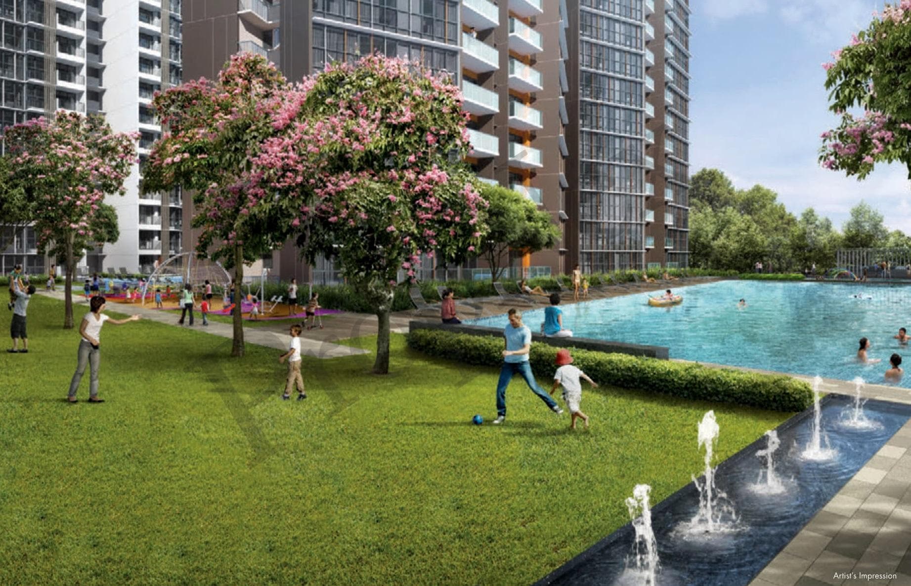 Sims Urban Oasis overview
