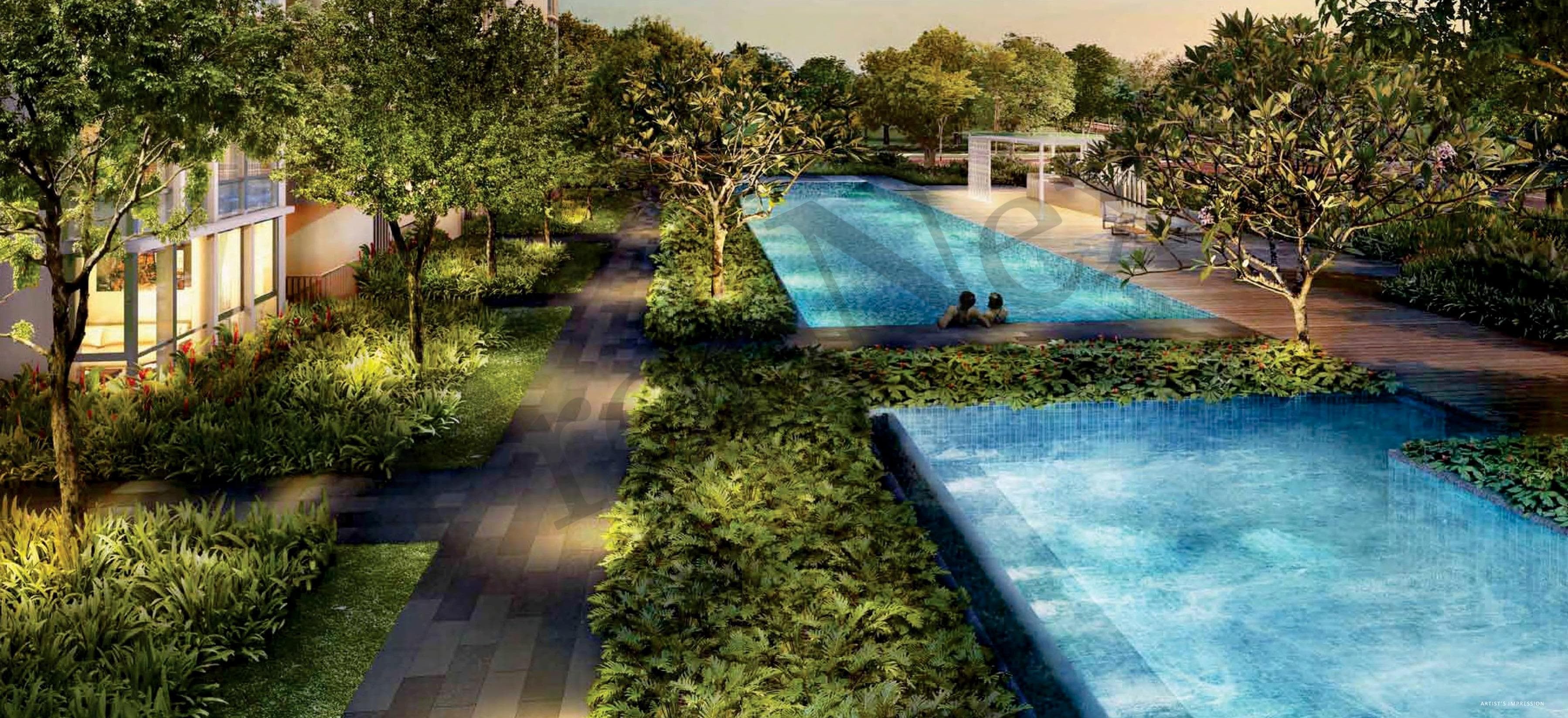 Sims Urban Oasis overview