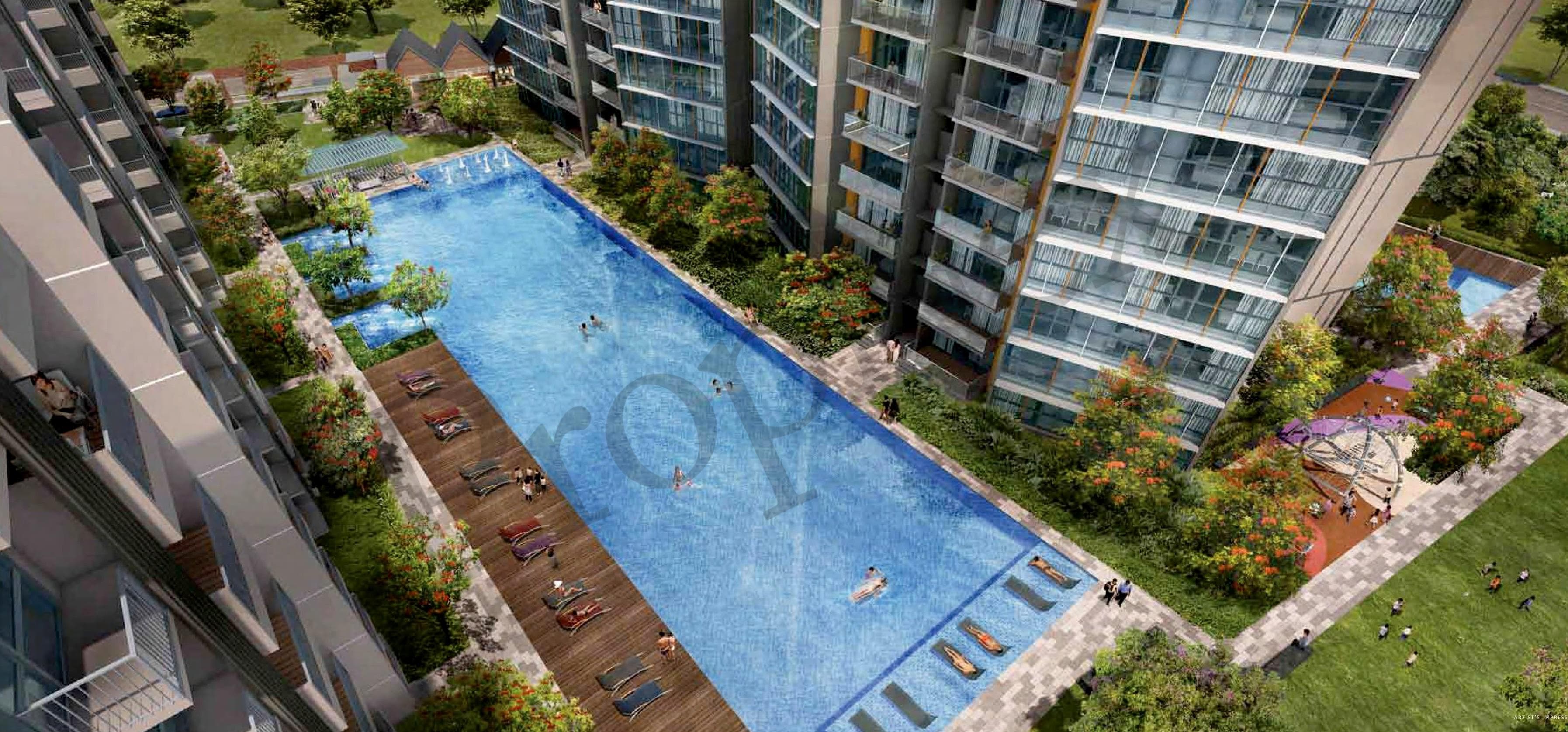Sims Urban Oasis overview