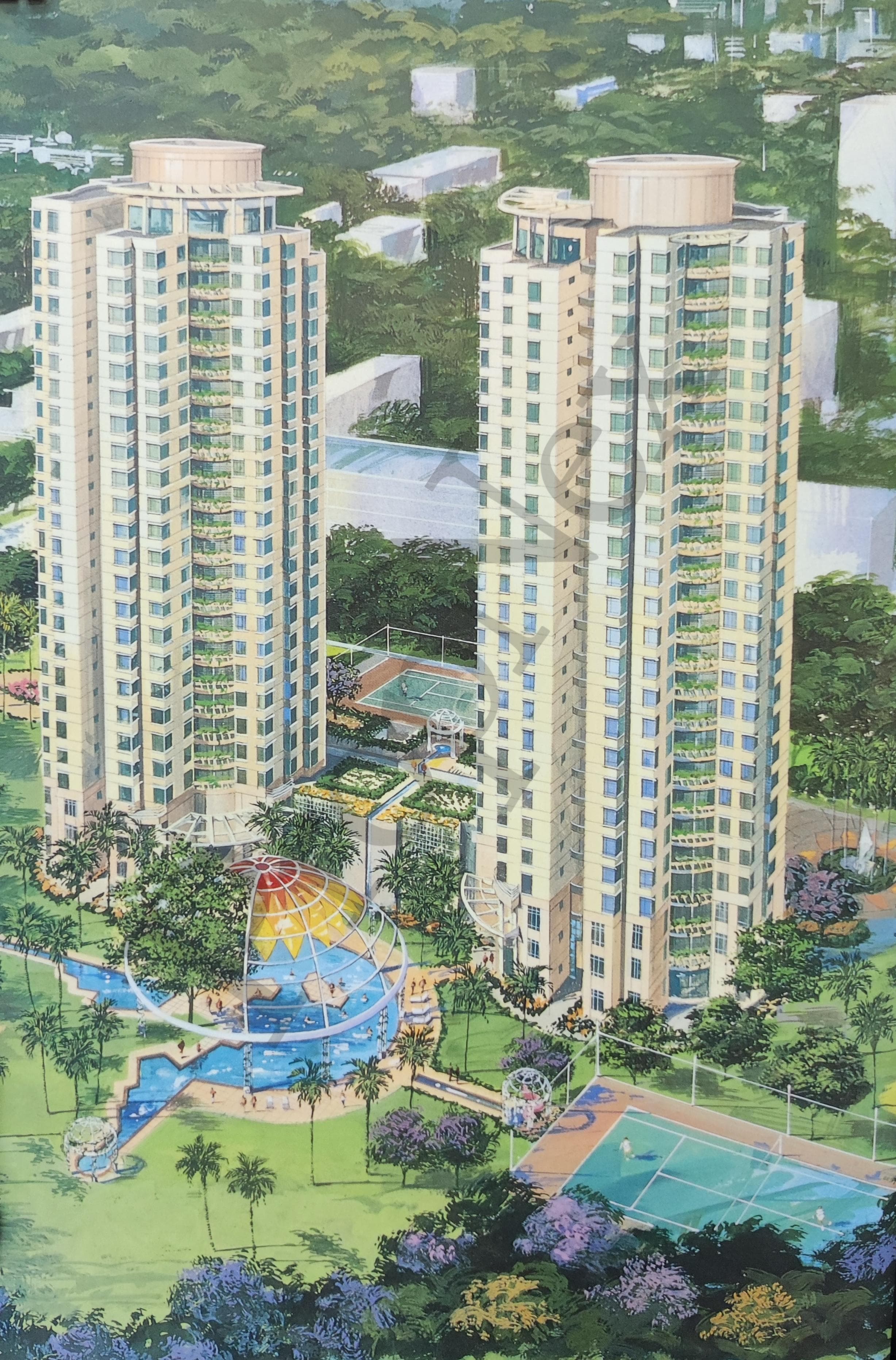 Oleander Towers overview