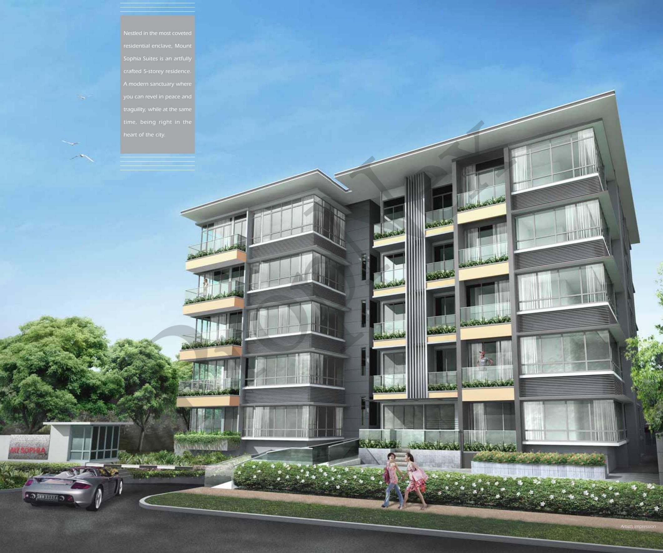 Mount Sophia Suites overview