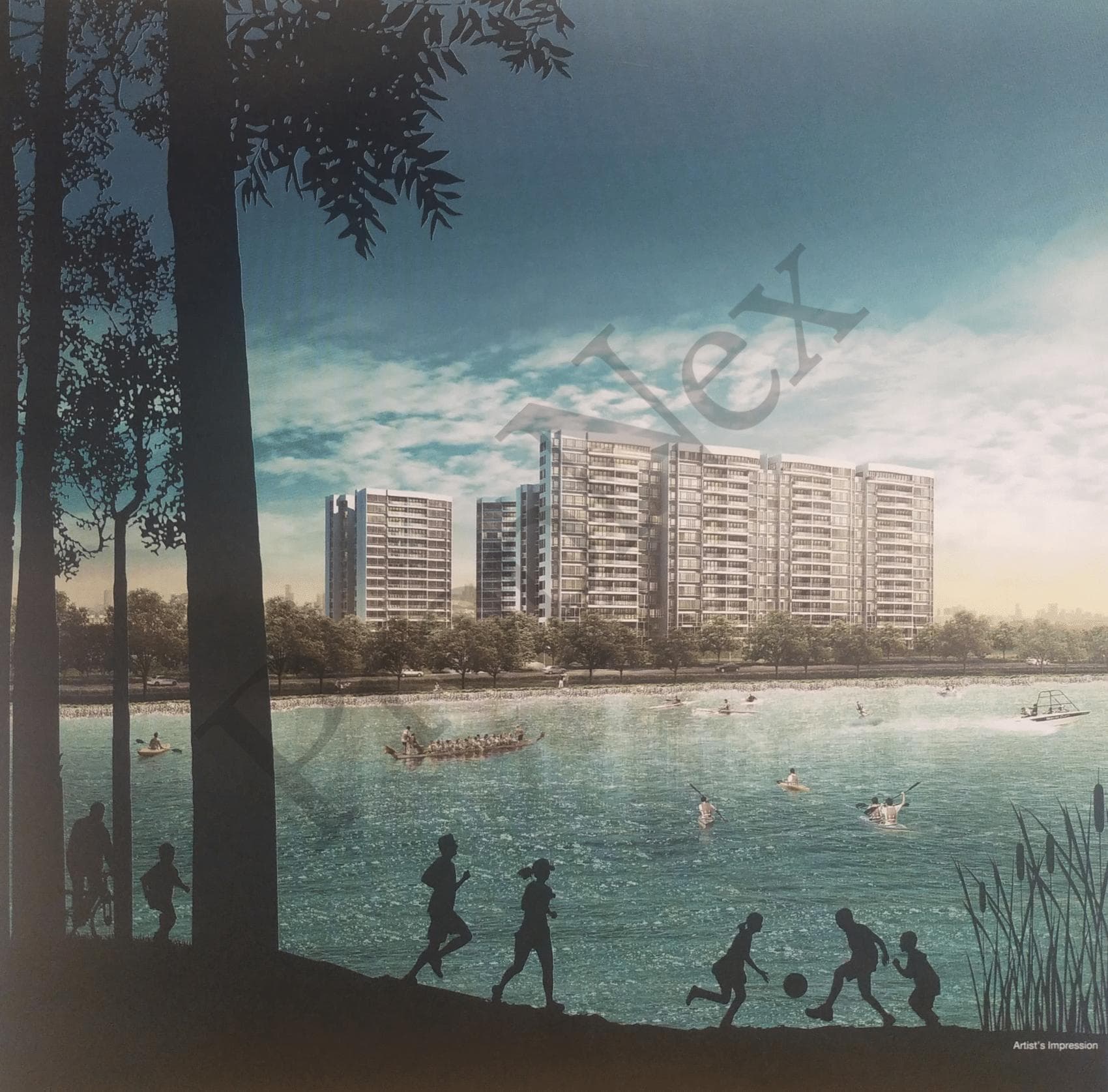 Waterfront Waves overview
