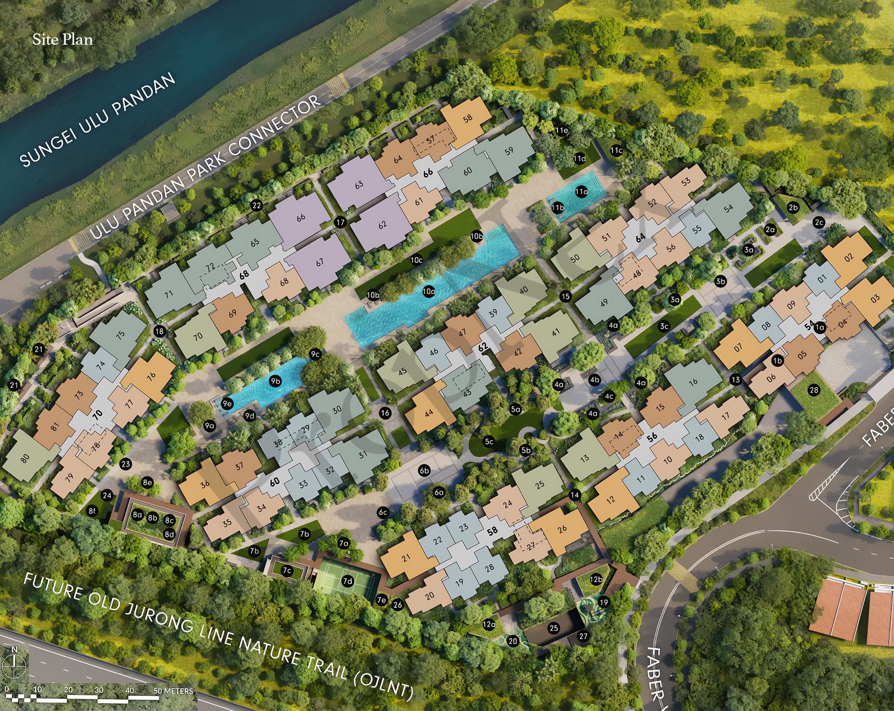 Interactive site plan