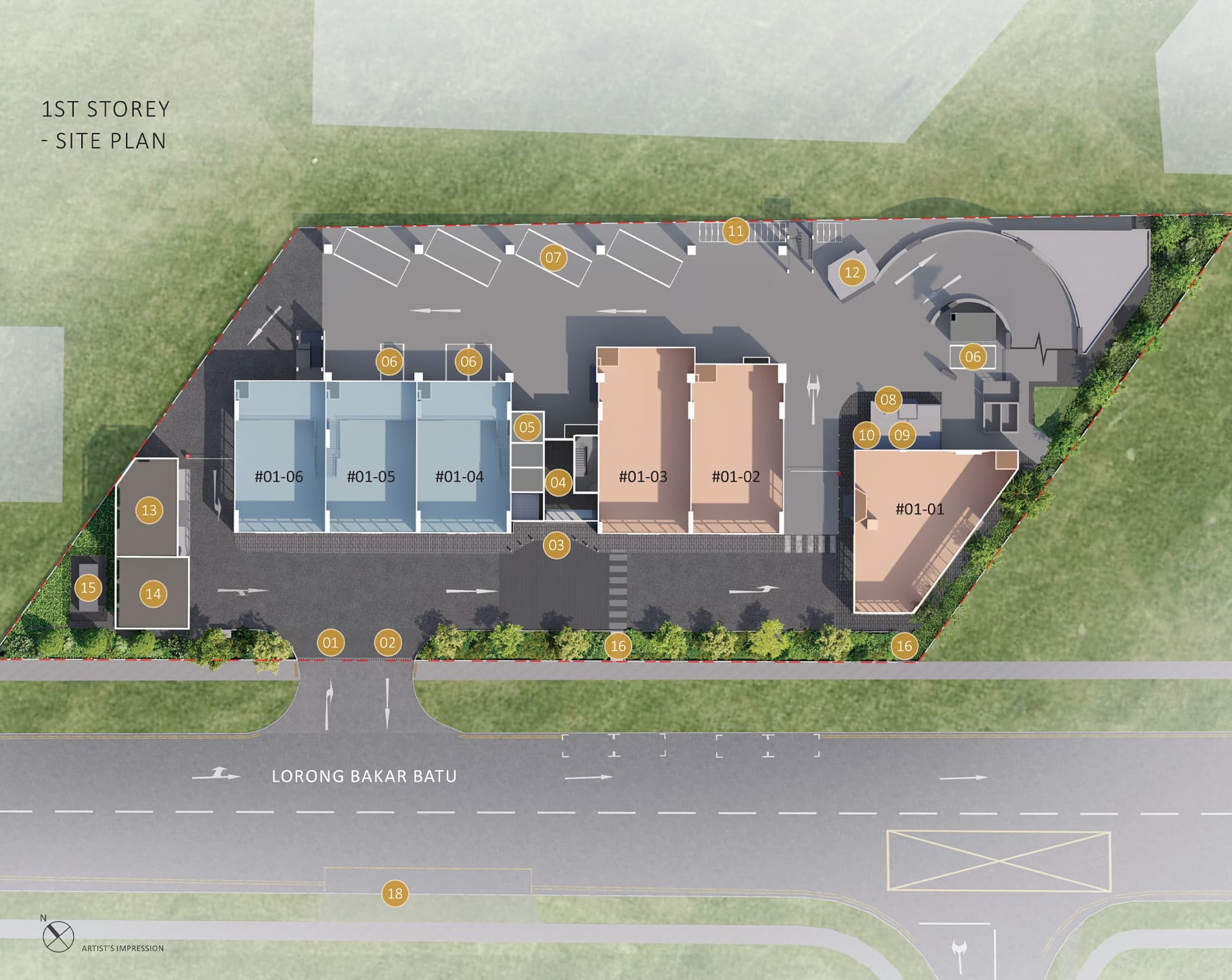 CT Gold @ Macpherson Site Plan image