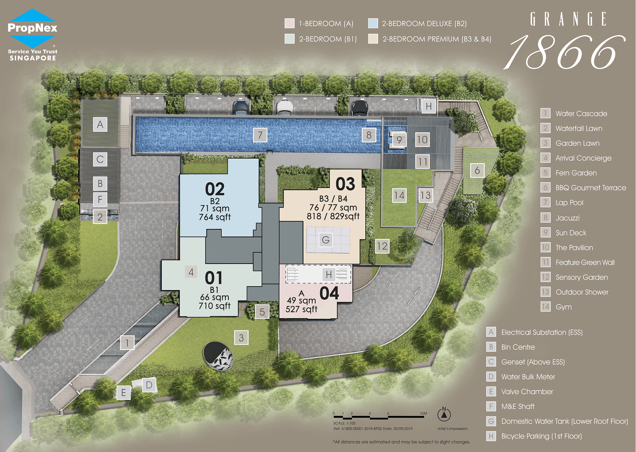 Grange 1866 Site Plan image