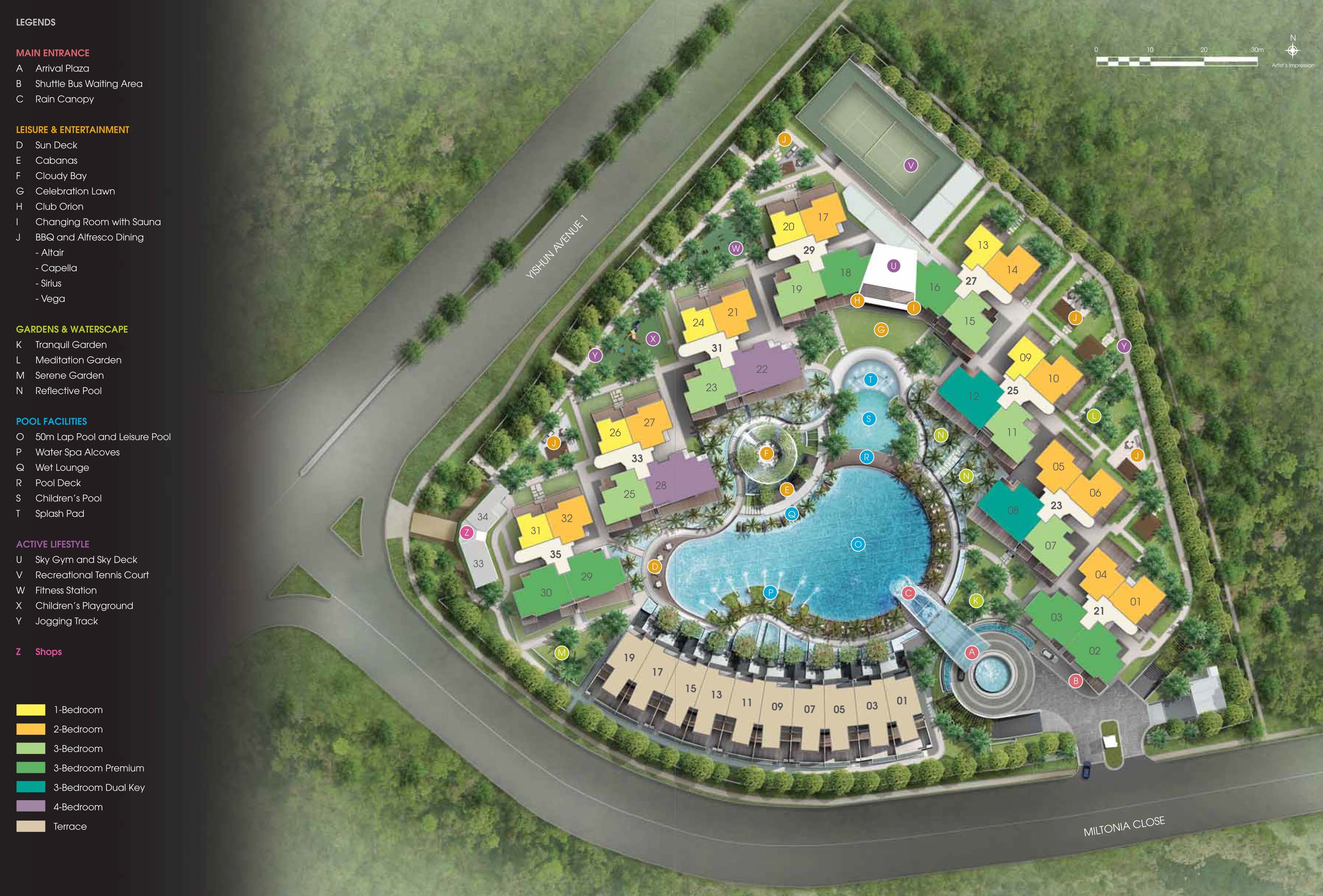 Skies Miltonia Site Plan image