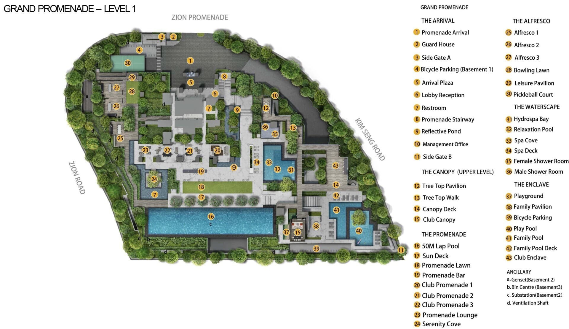 Promenade Peak Site Plan image