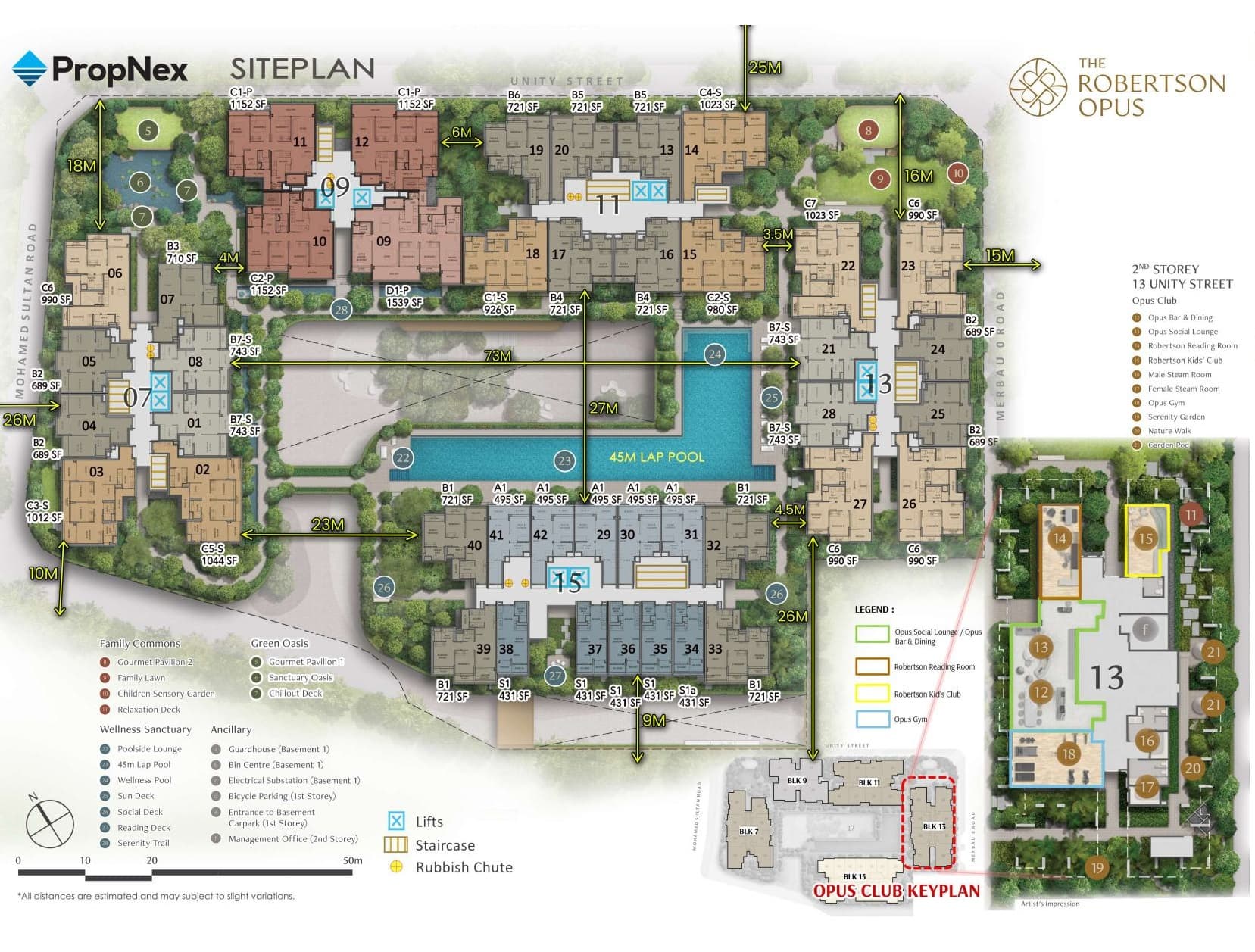 The Robertson Opus Site Plan image