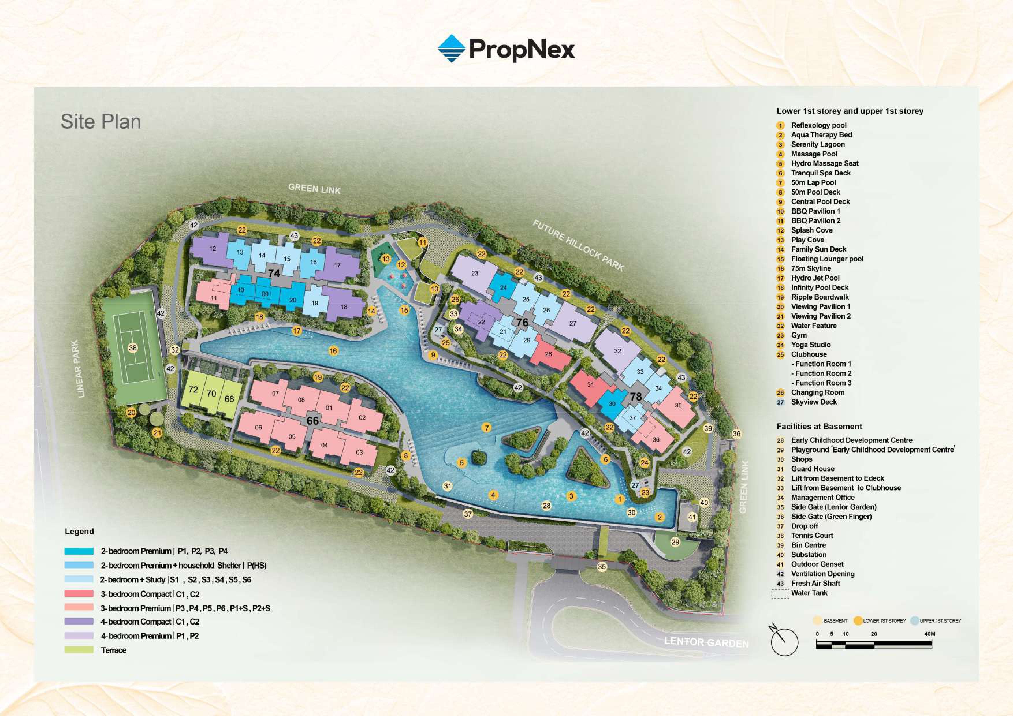 Lentor Gardens Residences Site Plan image