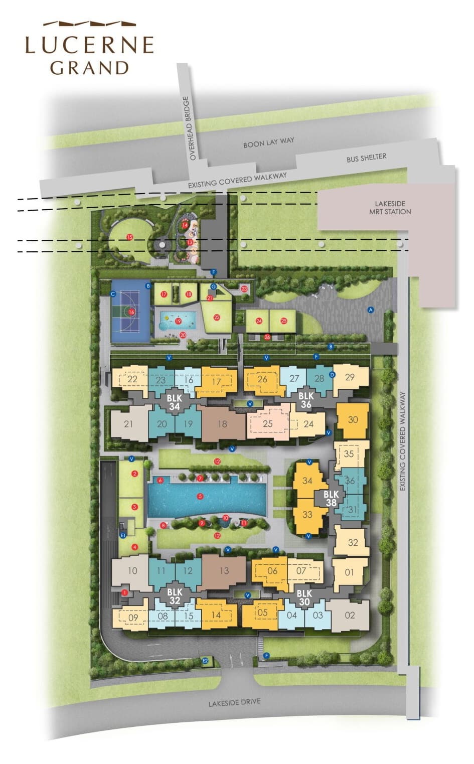Lucerne Grand Site Plan image