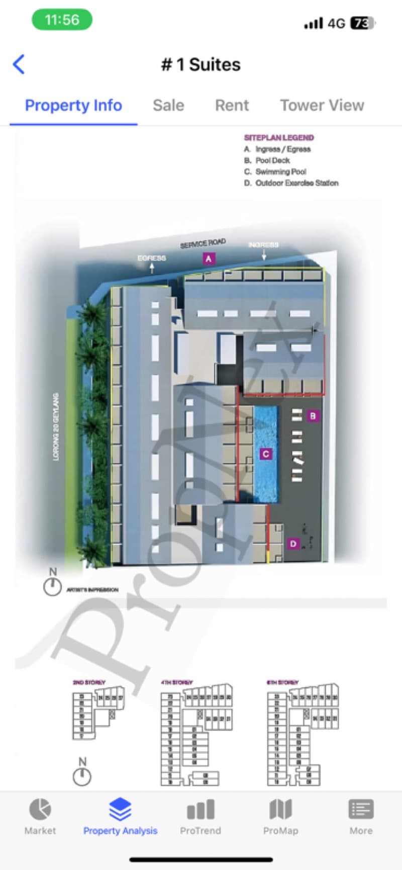 # 1 Suites listing